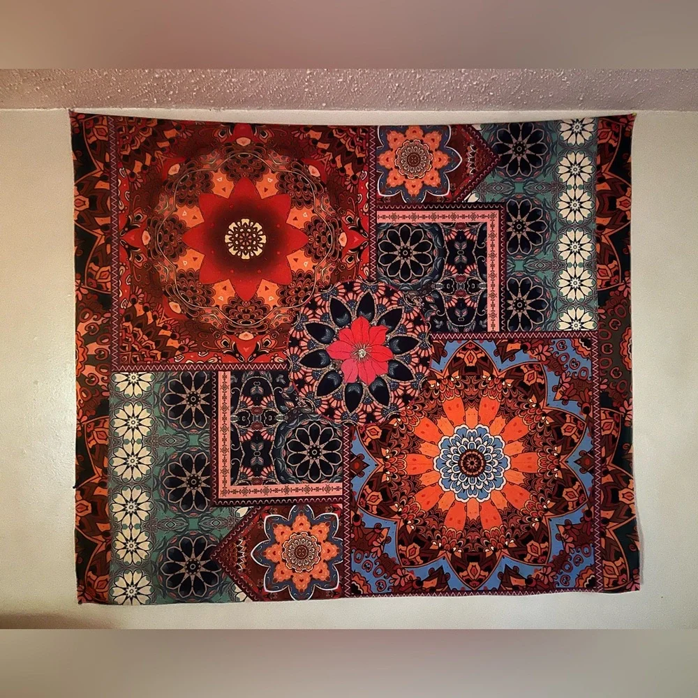 Bohemian Wall Tapestry 51” x 57”